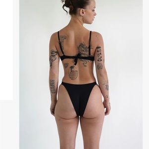 Knight swim Giselle top and Rory bottom